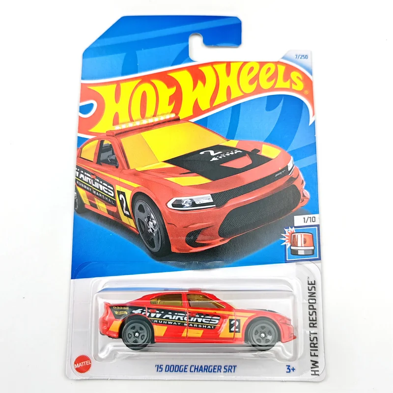 2024-7 Hot Wheels Cars 15 DODGE CHARGER SRT 1/64 Metal Diecast Model Collection Toy Vehicles