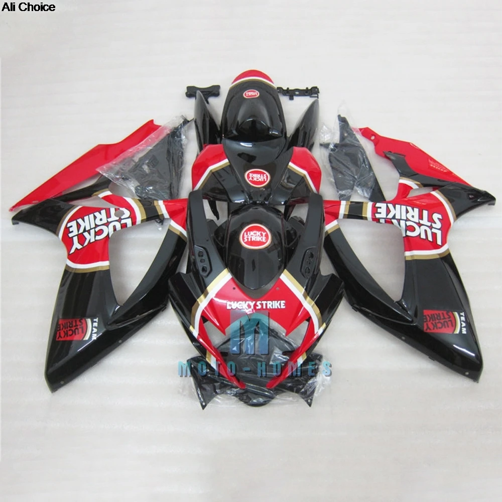 Free Custom Fairing Kits for SUZUKI K6 K7 GSXR600 GSXR750 2006 2007 GSXR 600 R750 06 07 100% Fit Wrecked Rebuild Set