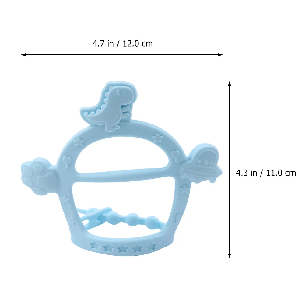 Sucette pour bébé au design de dessin animé pour soulager la douleur de la dentition, stimulation sensorielle, développement de la mâchoire, idée de cadeau de naissance