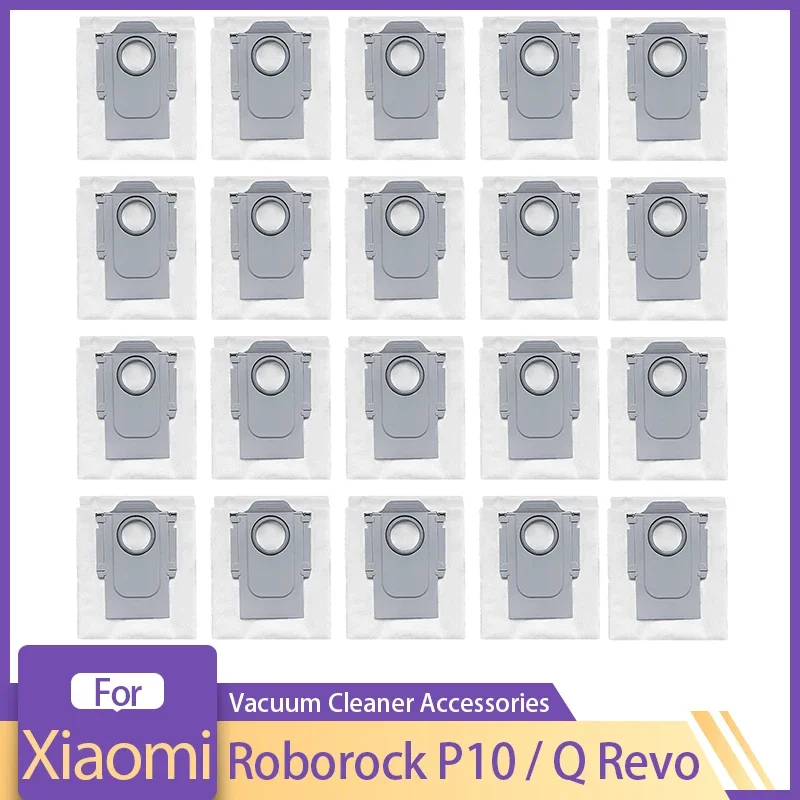 

Dust Bag For Xiaomi Roborock P10 / Q Revo Sweeping Robot Vacuum Cleaner Replacement Parts Washable Cloth Dust Bags Accessories