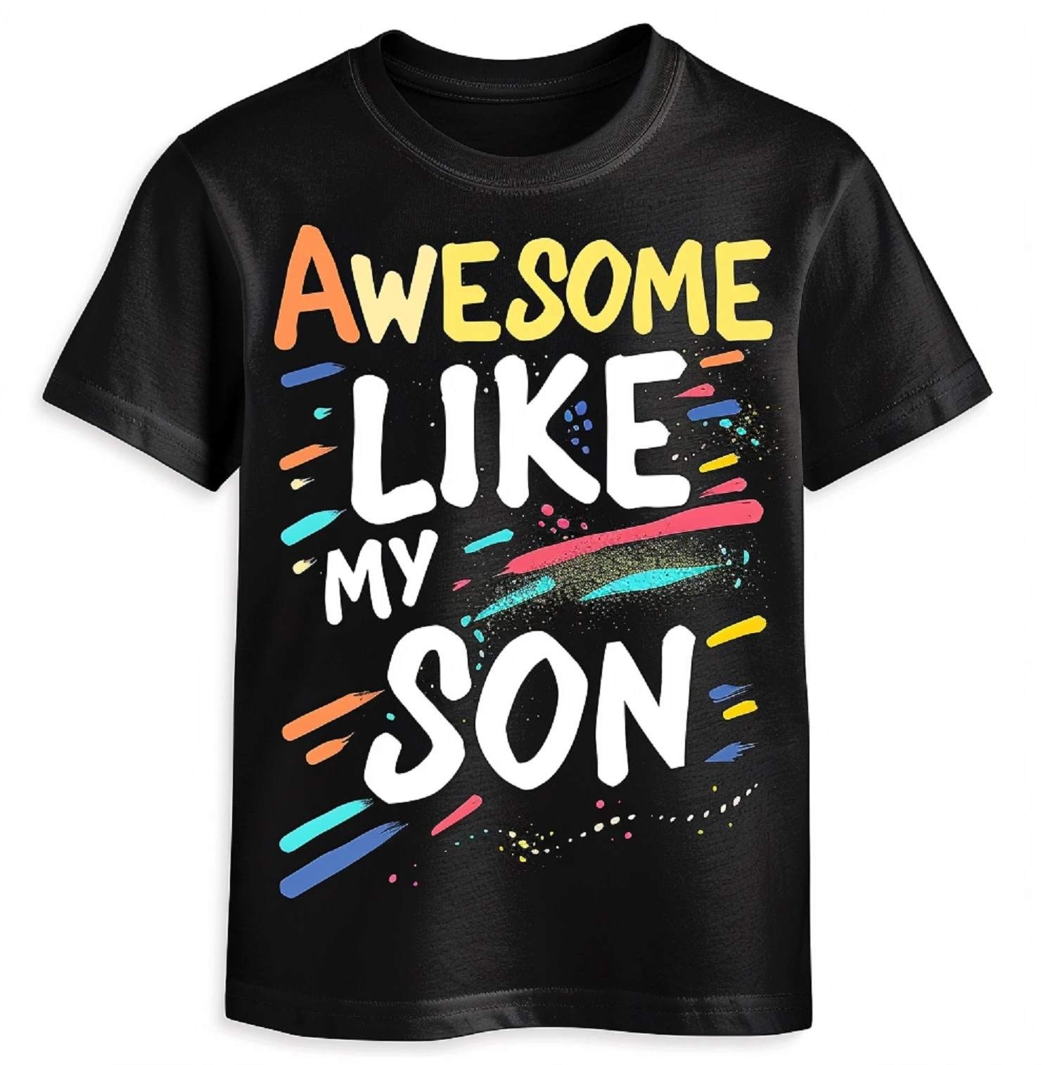 My Awesome SON T-Shirt Solo Style Statement A Loving Bond That Never Fades Men Clothing Streetwear Graphic T Shirts