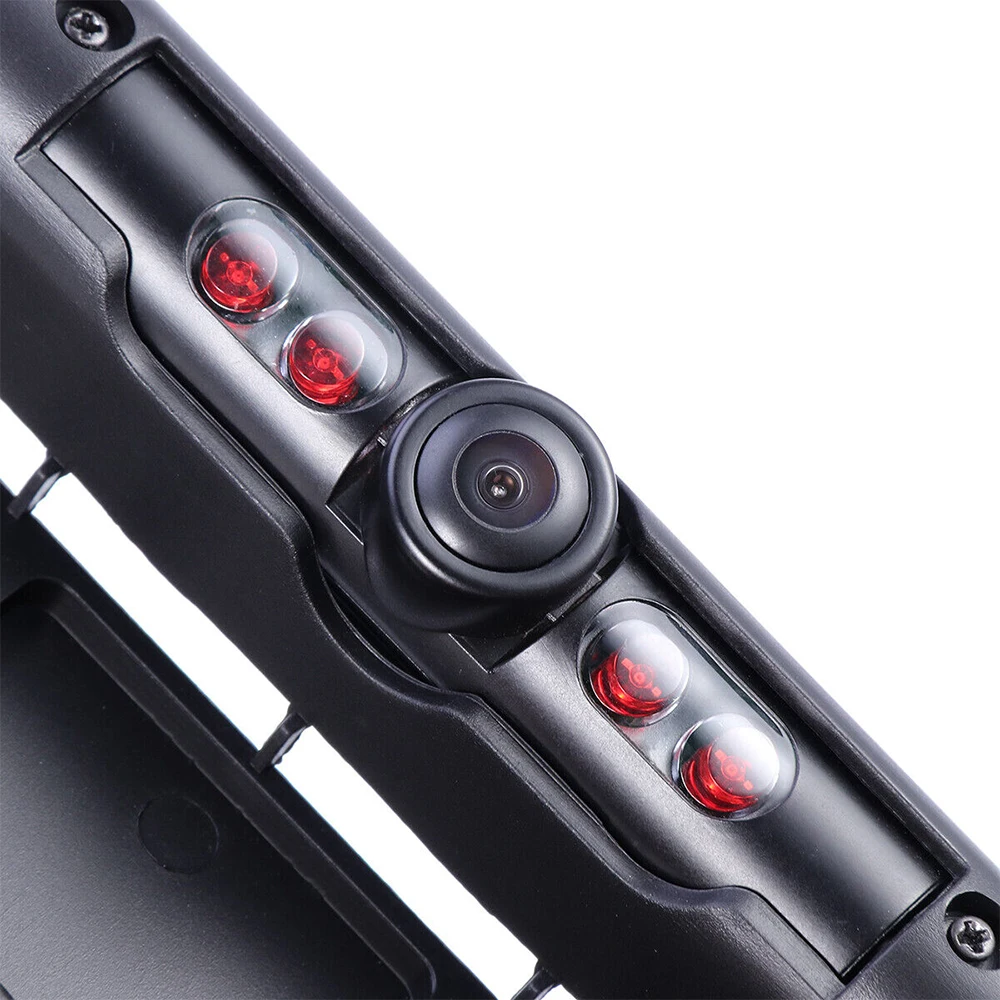 170 °   Porta targa con telecamera posteriore IR, targa, assistenza al parcheggio, visione notturna