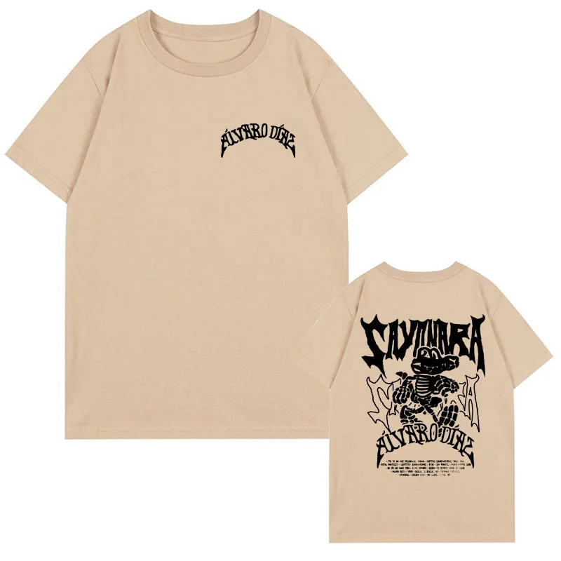 مغني الراب ألفارو دياز فيليسيليانديا الجرافيك تي شيرت الرجال النساء الملابس موضة القوطية عالية الجودة القطن تي شيرت قصير الأكمام بلايز #6