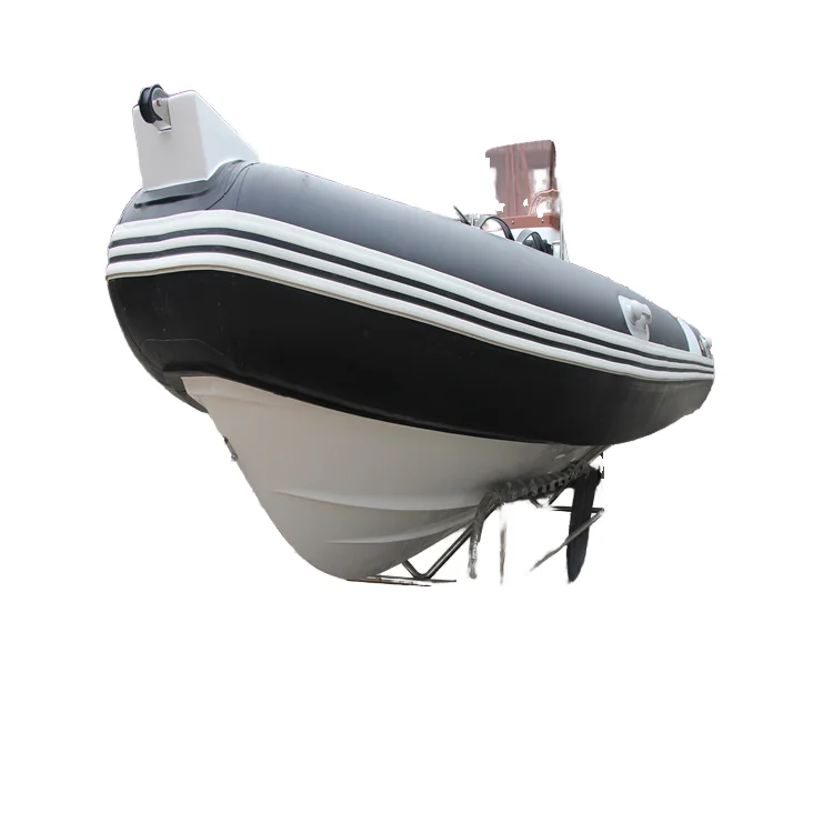 Popolare barca a costine in PVC per la pesca 480 in fibra di vetro e sport acquatici presenta una barca gonfiabile di nuovo design