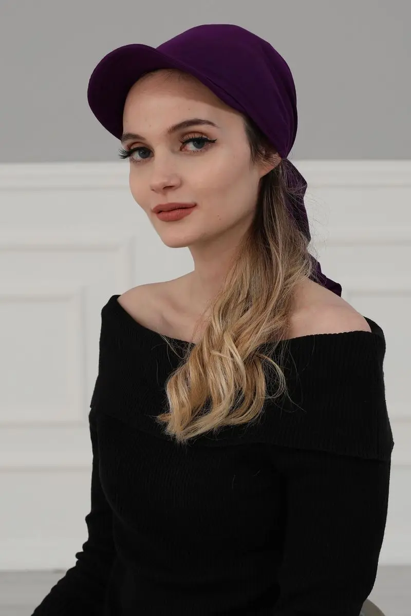 Visera Bandana púrpura