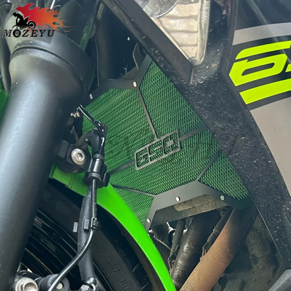 

Motorcycle Accessories Z650 Radiator Guard Protection Grille Cover For Kawasaki Z650 Z 650 RS Z650RS 2017 - 2024 2018 2019 2020