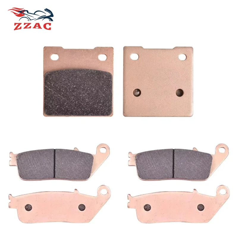 

Motorcycle Front and Rear Copper Brake Pads For Suzuki GSX 400 1994-1996 RF 400 1993-1997 GSF 600 1995-1999 RF 600 1993-1997