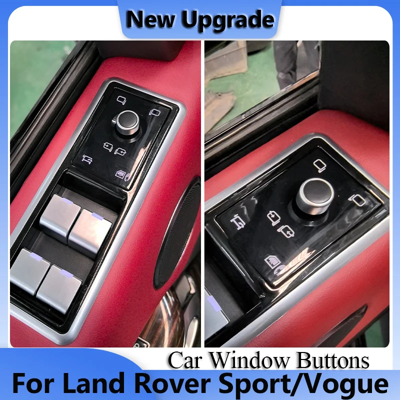 

Easy Installation Sensitive And Stylish Window Up / Down Switch Lifting Control Button For Land Rover Sport Range Rover Vogue