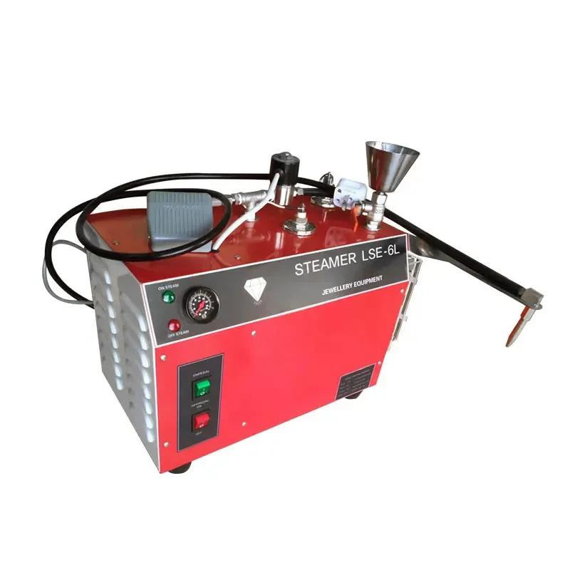 6L  Steam Cleaner for Jewelry Marking Machine Professional Jewel Jet Equipment  Cleaning machine