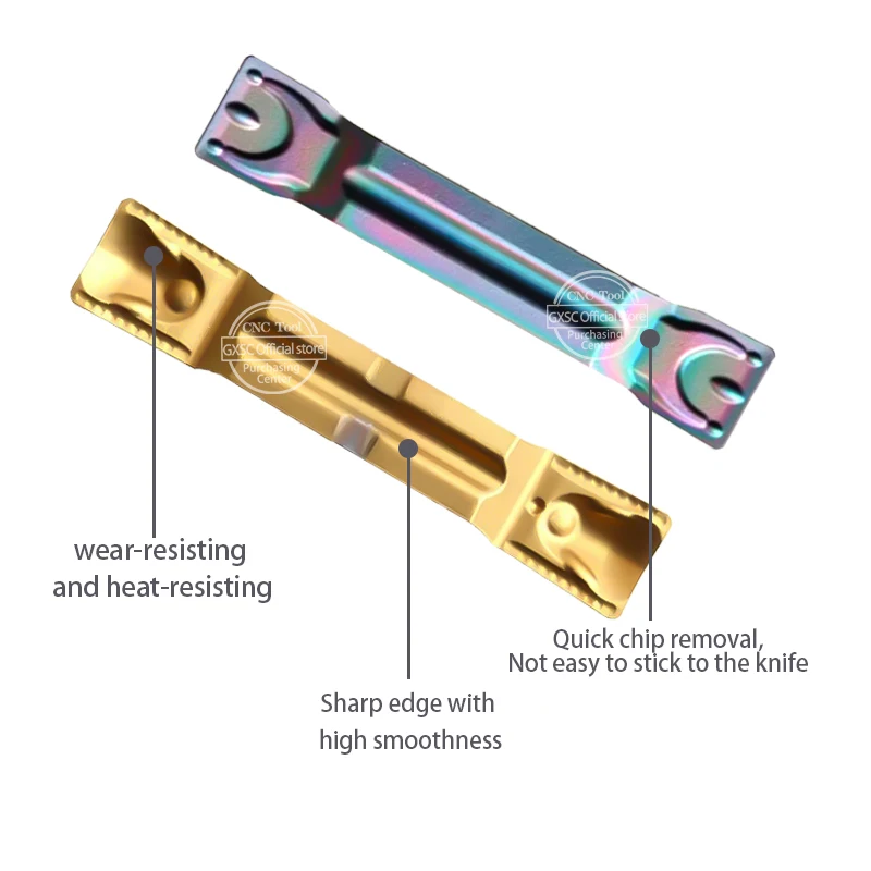 Imagem -06 - Ferramentas de Torneamento de Metal de Liga Dura Lâmina de Sulco Torno Cnc Peças de Material Mgmn150 200 250 300 400 500 600 dr mt Alta Qualidade