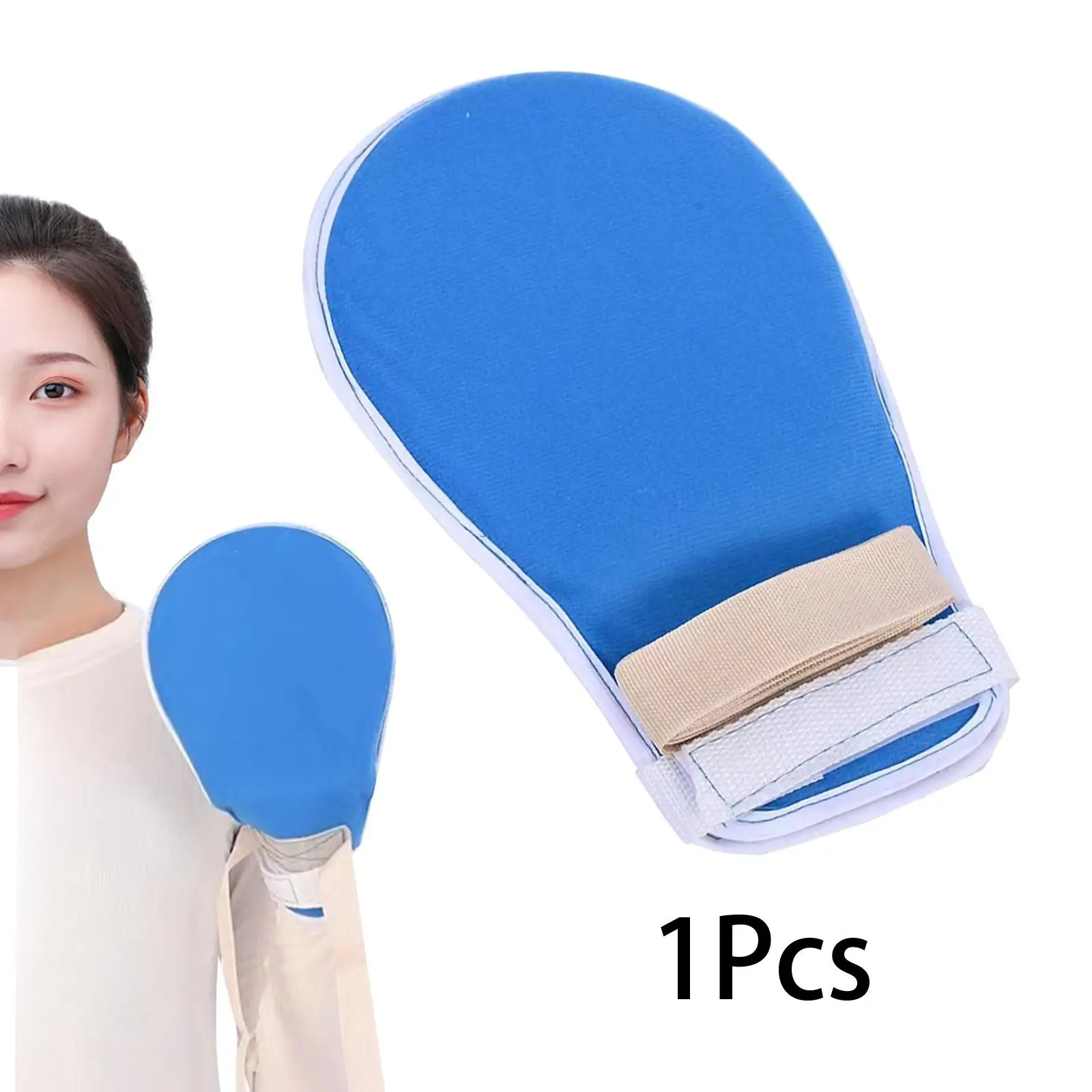 Restraints Glove Padded Glove Finger Restraining Easy to Clean Reusable Breathable Mitts Glove for Elderly Patients