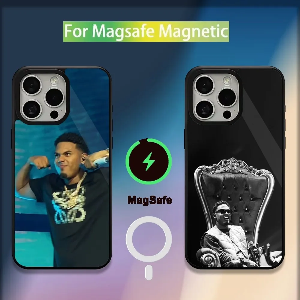 

M-Myke Towers Rapper Phone Case For iPhone 16,15,14,13,12,11,Plus,Pro,Max,Mini Magsafe Magnetic Wireless Charging