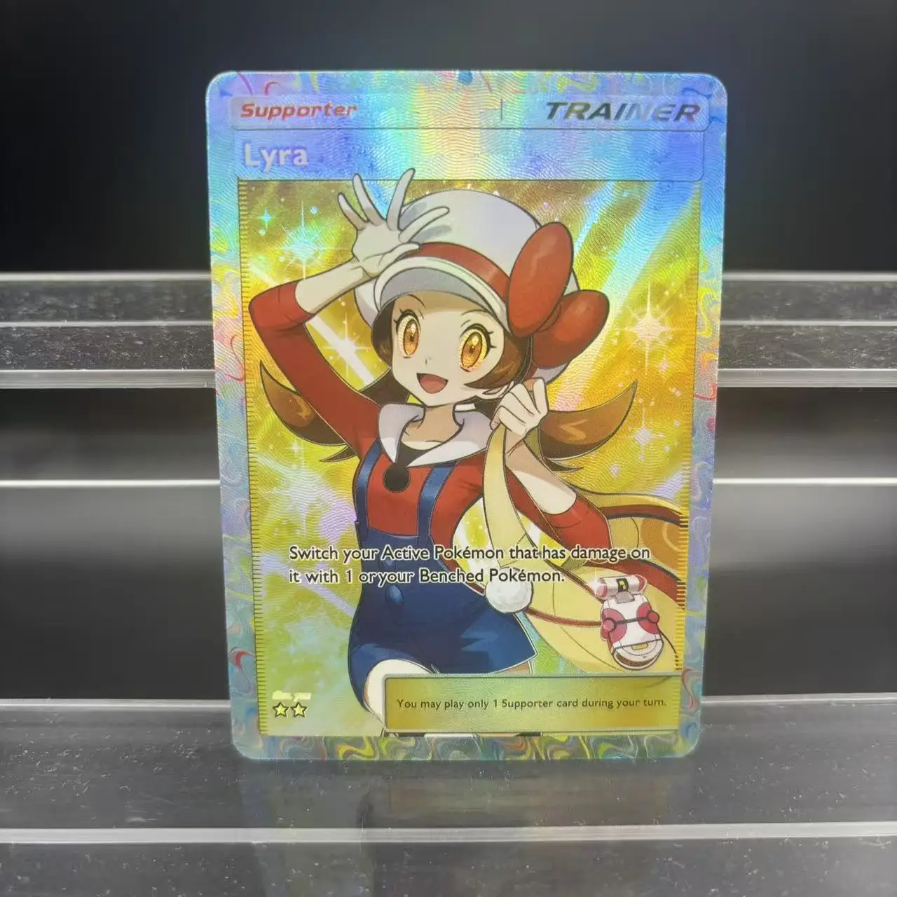 DIY TCG POCKET Collection Cards Acerola Sabrina Iono lrida Self Made Single  Card Classic Game Anime Card Gift Toy - AliExpress 26