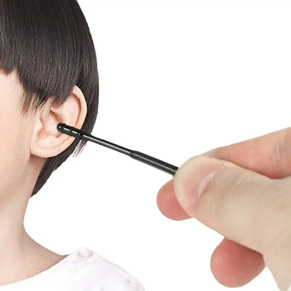 

20/40/60/100 шт. одноразовые палочки для чистки ушей, самоклеящиеся, вращающиеся на 360 градусов, липкие палочки для ушей, мягкая ложка для сбора ушей