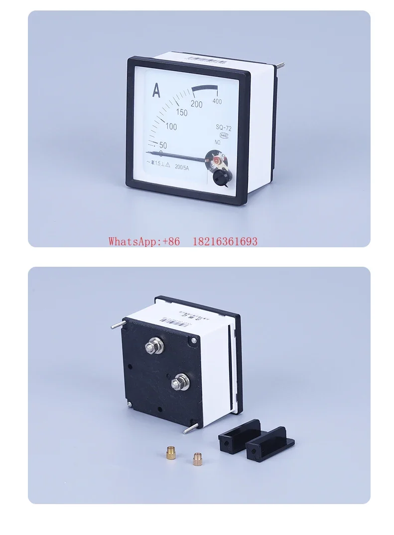 2026GOOD Pointer AC Current Voltage SQ-72A V 100/5 200/5A 400/5 250V 450V High Precision