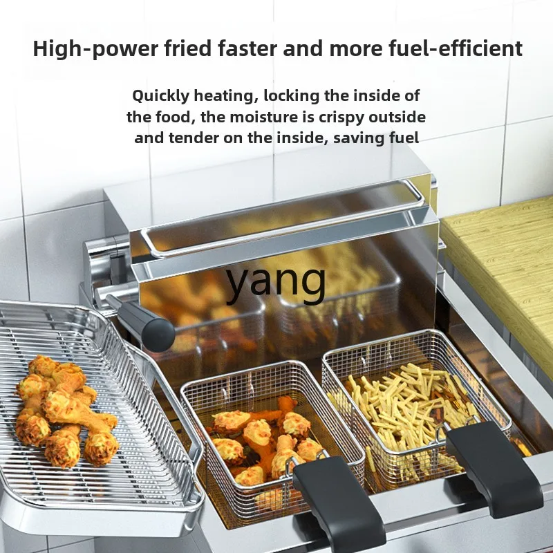 CX Commercial Intelligent Digital Display Constant Temperature Fryer Parallel Bar