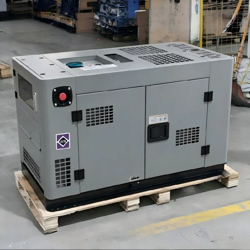 Silent Diesel Generator 10KW 12KW 15KW 18KW 20KW Diesel Generators 110V 220V 380V CE Certified Customizable with Wheels