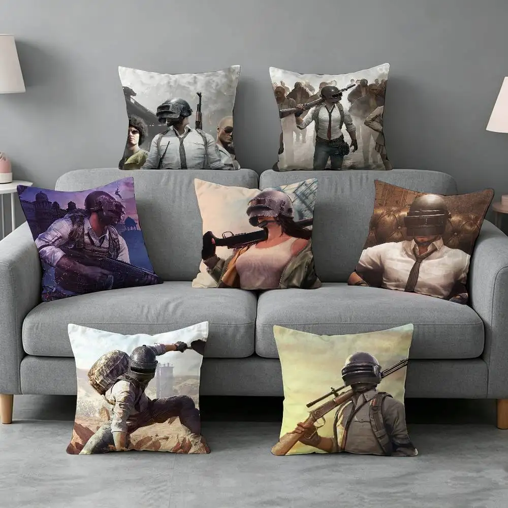 

PUBG Battlegrounds-s Pillow cover gift High definition digital printing,Surprise vivid pattern Household.