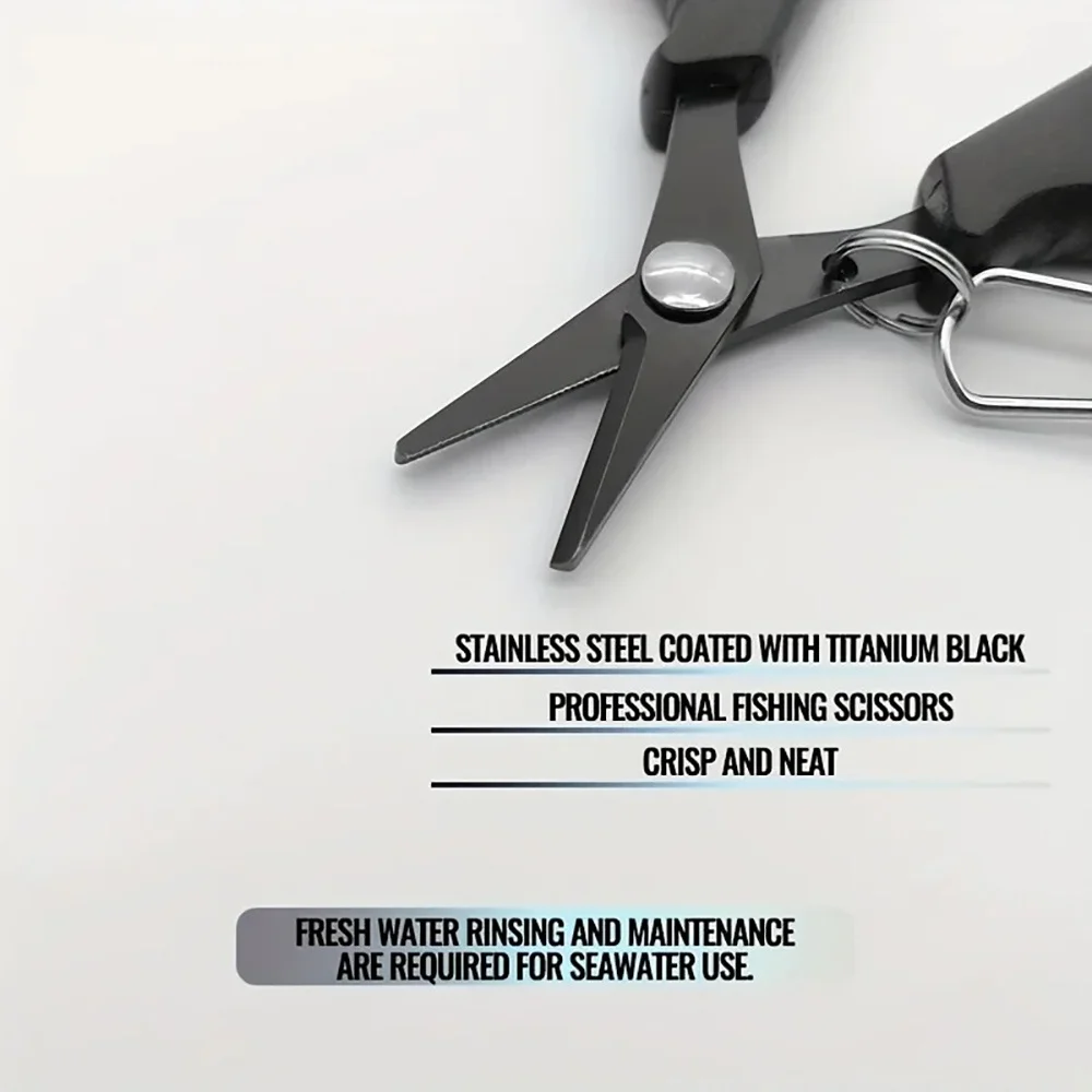 Stainless Steel Fishing Scissor Multifunctional Rust Resistant Fishing Line Scissor Specially Designed Fishing Accessories Tools