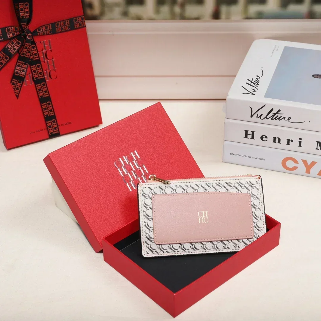 Multipurpose Women's Wallet Multiple Colors Simple and Portable Elegant Simple Color Women's Card Holder Fashion Wallet