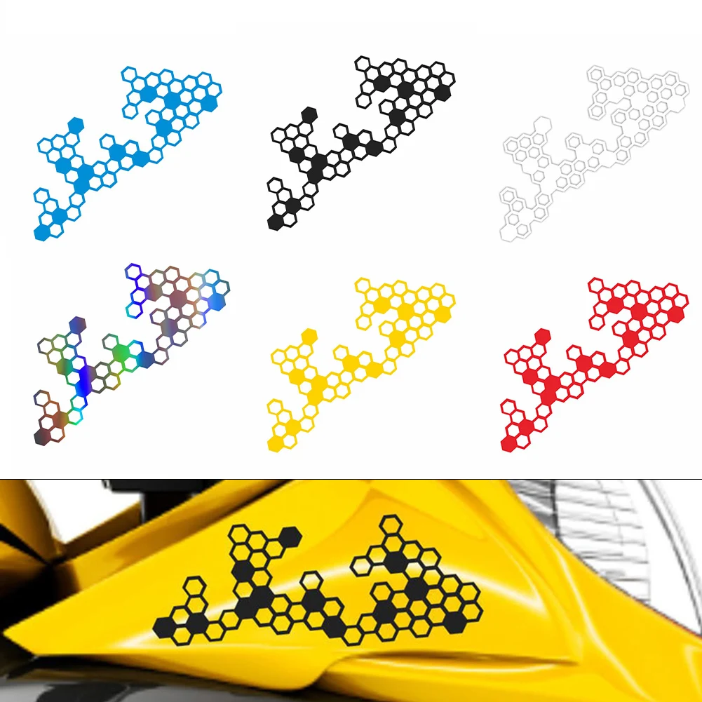 

Motorcycle Car Stickers Decor For Moto Fairing Fuel Tank Waterproof Racing Helmet Vinyl Decals Accessories Stickers Decoration