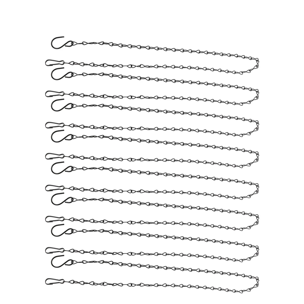 

8PCS Flower Hanging Chain Hangers Durable Adjustable Hanging Chain For Bird Feeder Hook Suitable Planter Lantern Bird Feeder