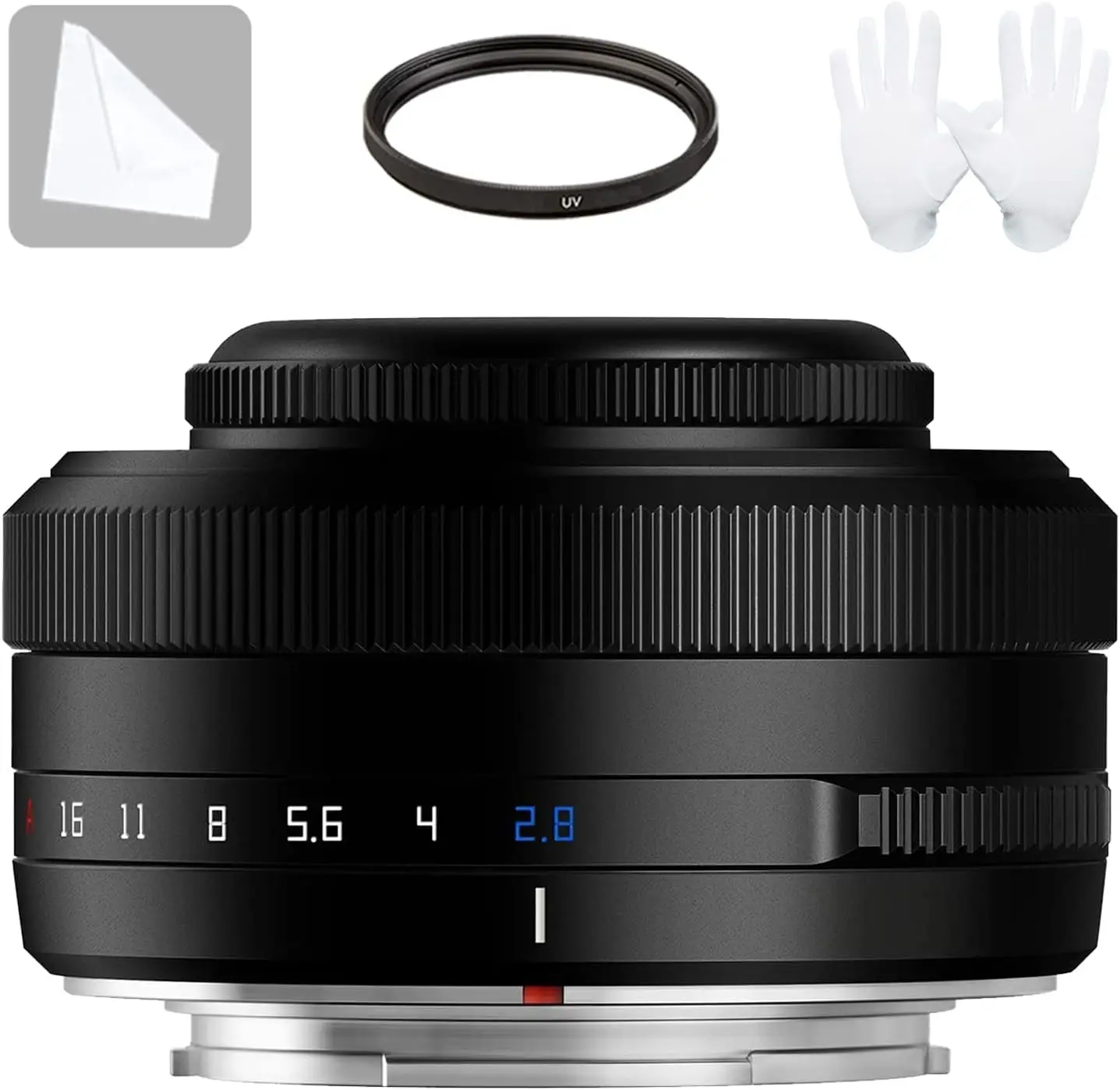 27mm F2.8 AF Auto Focus Lens Compatible with Fujifilm X-Mount Cameras X-A1 Z-A10 X-A2 X-A3 X-A5 X-A7 X-M1 X-M2 X-H1 X-T1 X-T10