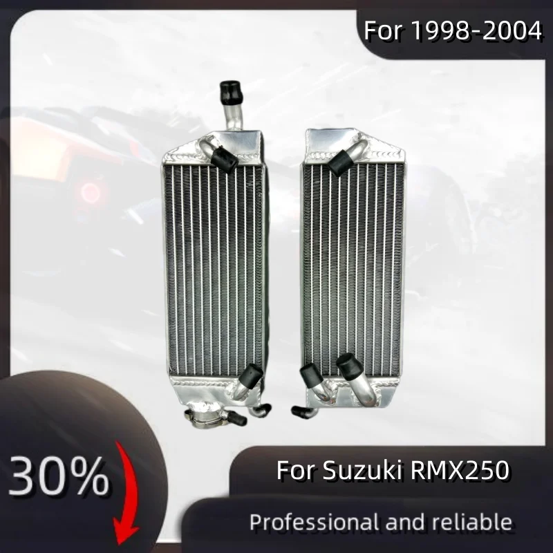 

For 1998-2004 Suzuki RMX250 S RMX 250 Aluminum Radiator Cooler Cooling Coolant 1998 1999 2000 2001 2002 2003 2004