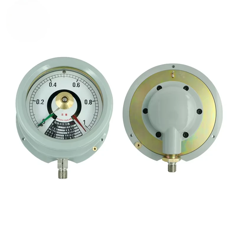 Explosion-proof Electrical Contact Pressure Gauge 160mm Dial 0-1000bar Range Cast Aluminium Case Stainless Steel Connection