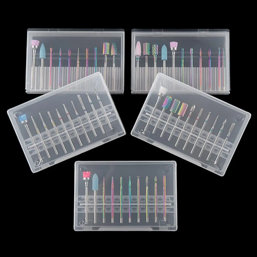 Profissional prego brocas Set, Art Tool Sets para Home Salon Use, prego elétrico para Manicure