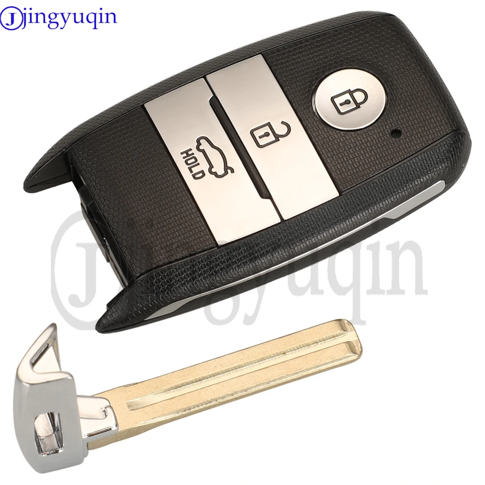 Jingyuqin 95440-3W600/2T520 434MHz ID46 chip Remote Car Key Fob For KIA K5 KX3 Sportage Sorento Smart Key Folding Key Control