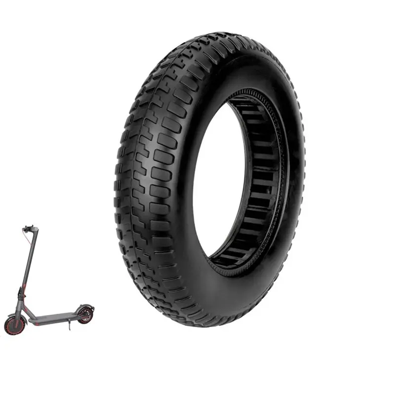 ABKV-10X 2.15 Inch Solid Rubber Tires 10 Inch Solid Rubber Tires Rubber Explosion Proof Tire For Electric Scooter