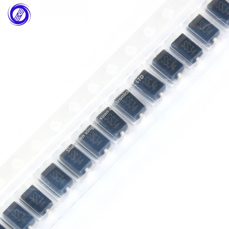 

SS34 SMA Patch Schottky Diode 1N5822 A Type 3A/40V (2000 PCS)