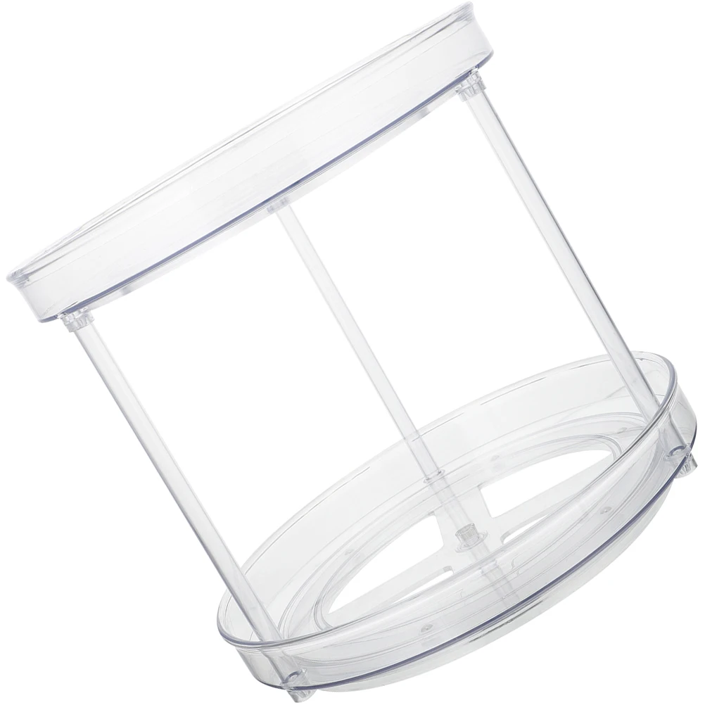 

Shelf Kitchen Spice Jar Rack Countertop Storage Shelving Organizer Rotating for Holder Multifunctional Tray Make up Seasoning