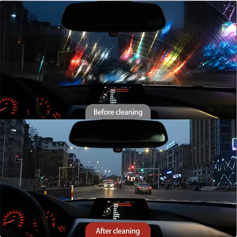 ハイドロシャイン 車用ガラス油膜除去クリーム ウィンドスクリーンクリーナー 滲みなし油膜除去クリーム 汚れ除去 オートディテール