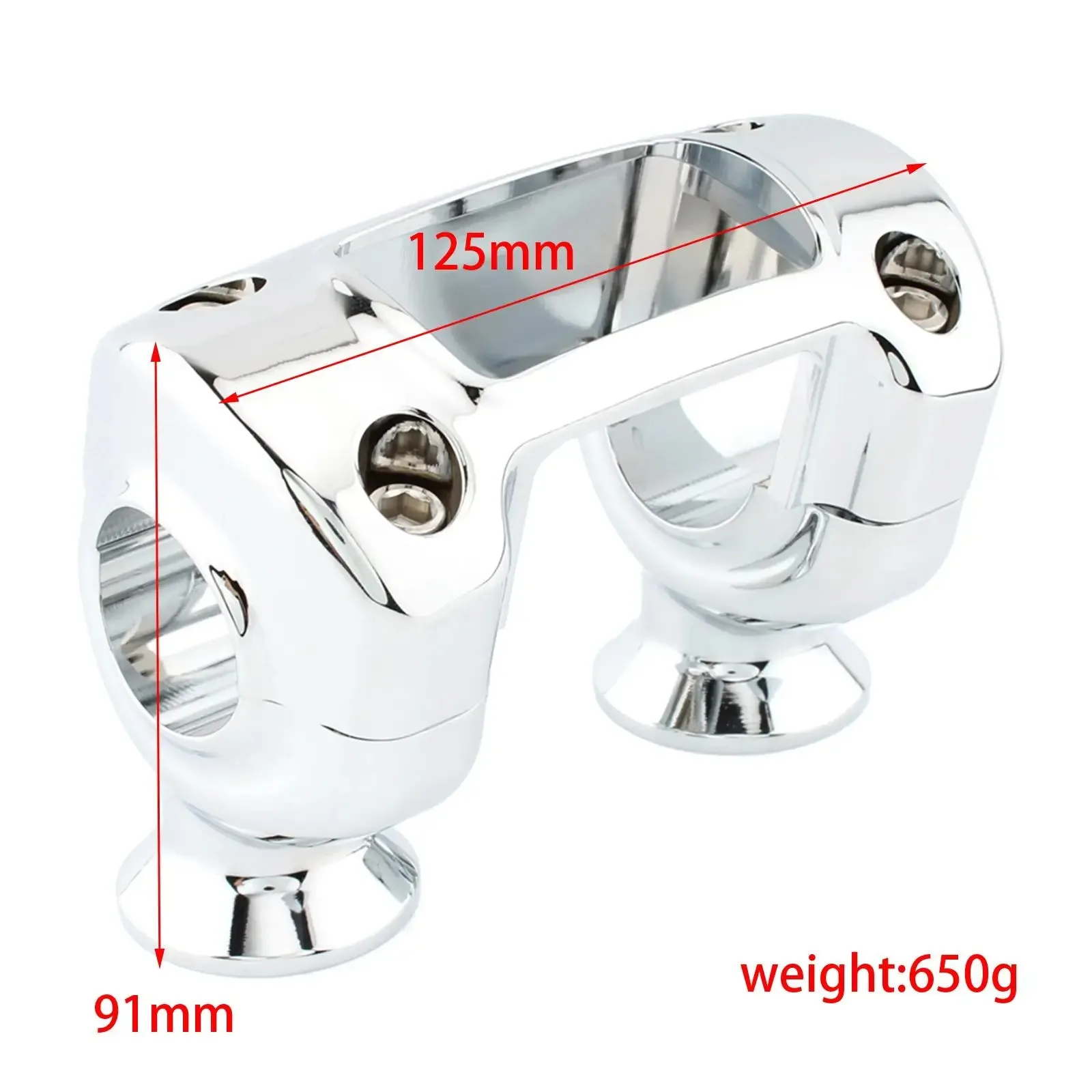 FoR Harley Breakout 114 Fxbrs 2018–2020 Handlebar Riser Clamp Direct Replaces