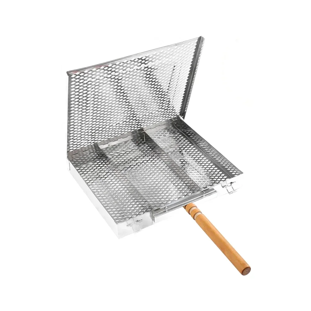 

Camping Grill Tool 25.5*30.5*4 Cm Grilling Tray 26x31x4 Cm Ample Cooking Space Flexible Cooking Styles Cooking Adventures