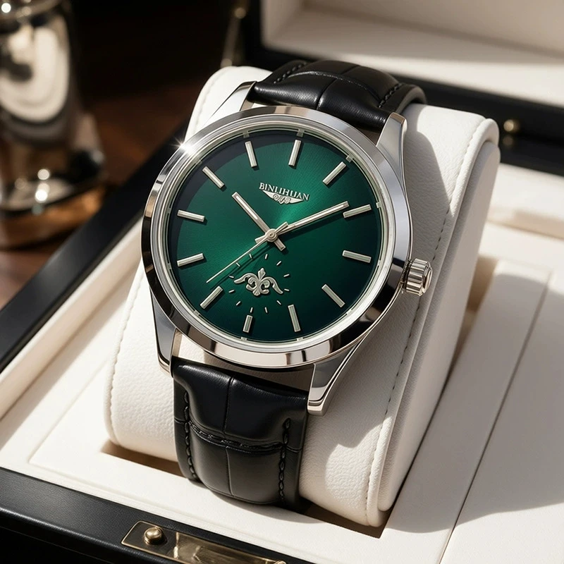 New Fashion Luxury Top Man Business Leather Watch Men High Quality Quartz Watches Students Wrist Watches Gifts Reloj Hombre Hot
