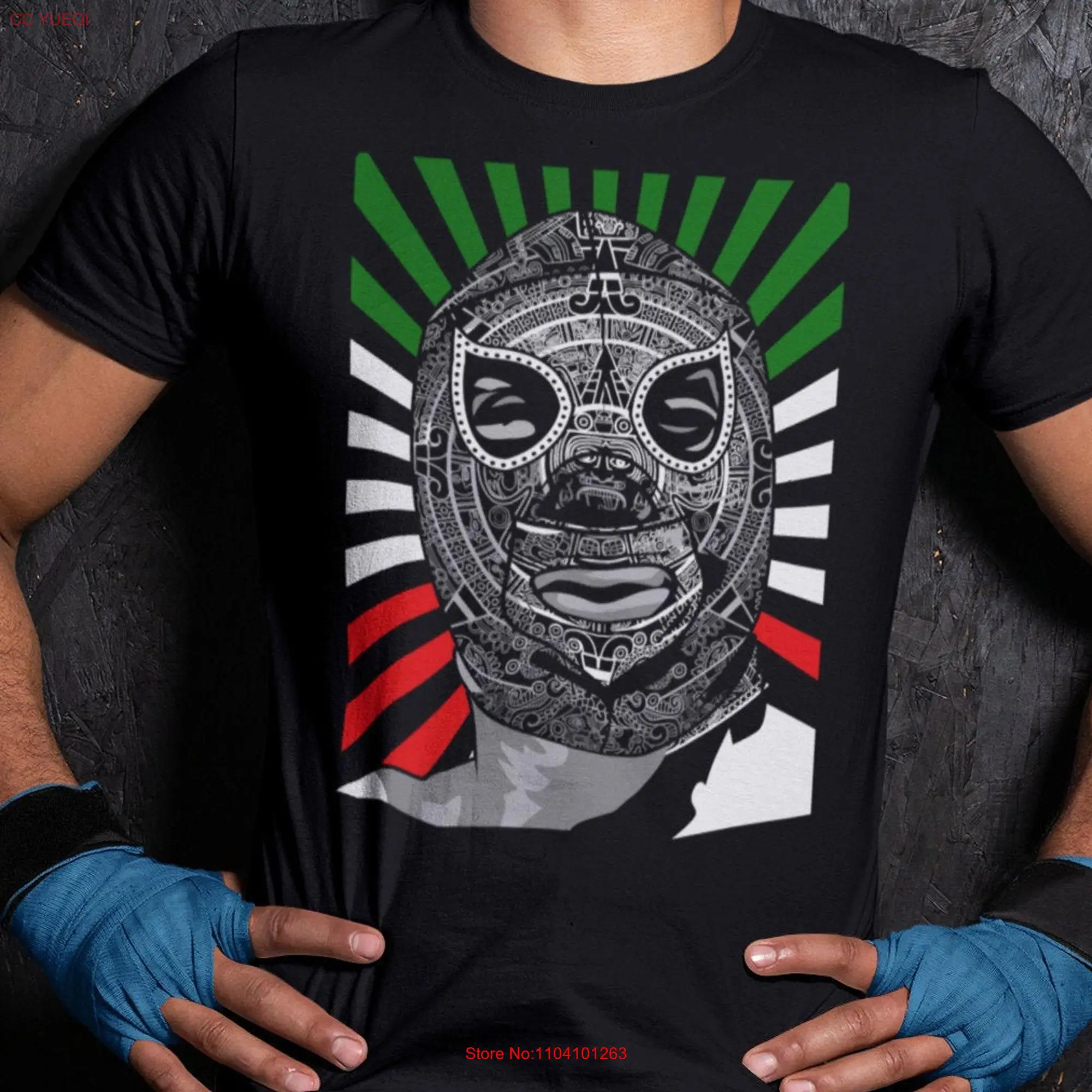 Mexican wrestler shirt lucha libre mask culture T mexico shirts themed gifts artesanias mexicanas long or short sleeves