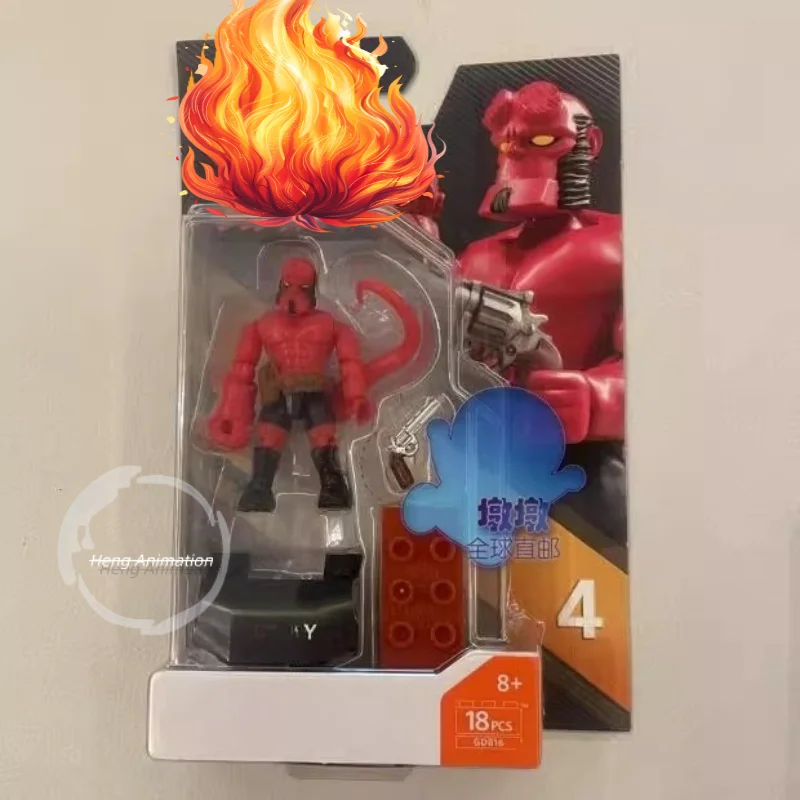 

Superhero Hellboy, God Kratos Action Figure, Figurine, Collectible Toy