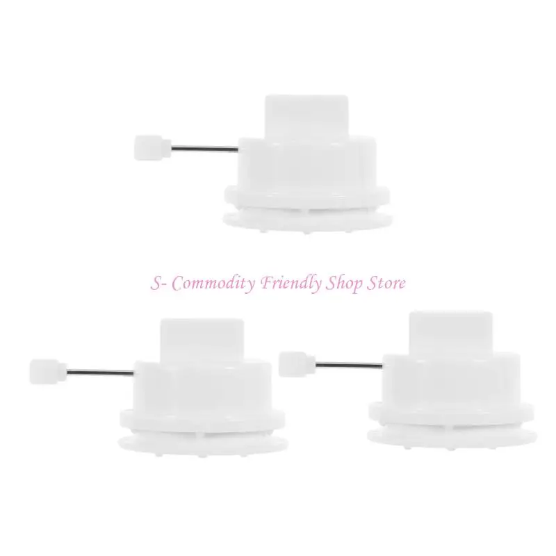 85AE Wind Up Mechanism 3PCS Plastic Interactive Creative for Craft Enthusiasts Project Clockworks Toy Replacement Movement