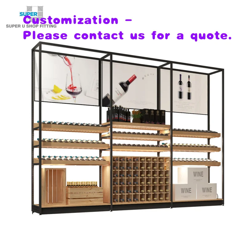 

Полки для вина на заказ Custom Spirit Furniture: витрины для винных погребов, настенные полки для вина