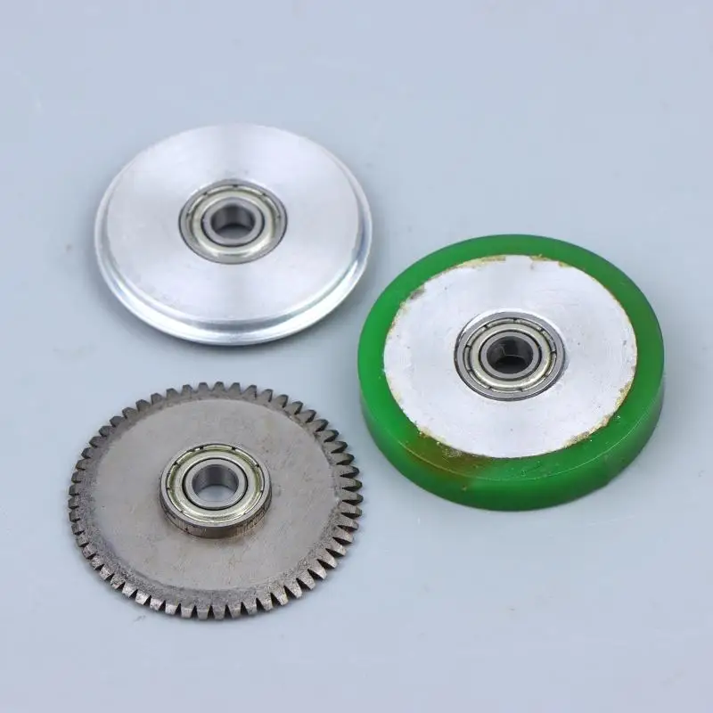 Electric Paper Creasing Machine Replacement Creasing Blade Dotted Blade Rubber Wheel for Fast and Smooth Paper Processing