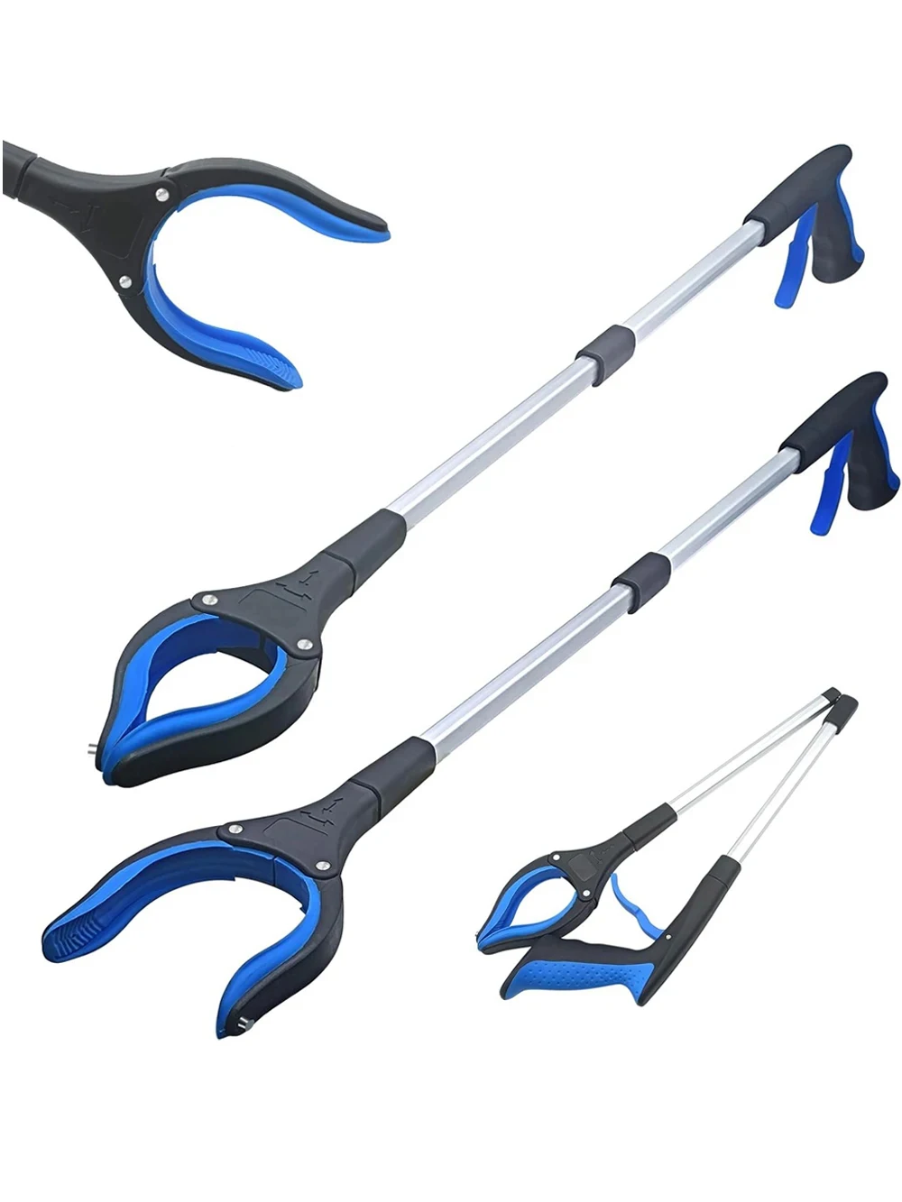 Faltbare Greifer Extender Handwerkzeuge Wurf Reachers Pickers Zusammenklappbare Müll Reacher Grabber Pick Up Tools – Detail 17