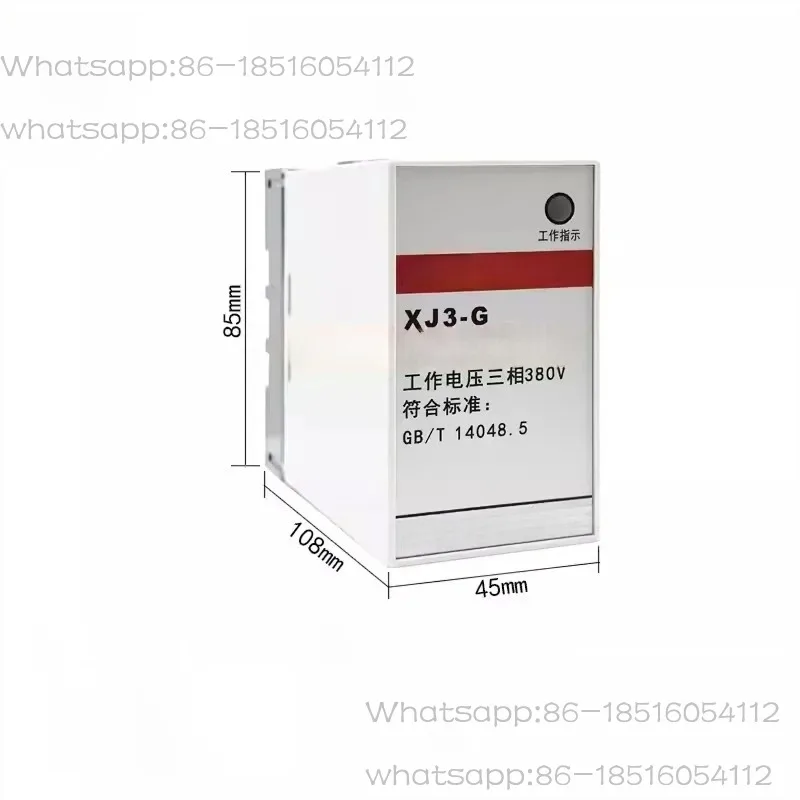 Genuine Delixi Xj3-g Three-phase Unbalanced Phase Sequence Protection Relay Phase Failure Protector 380V