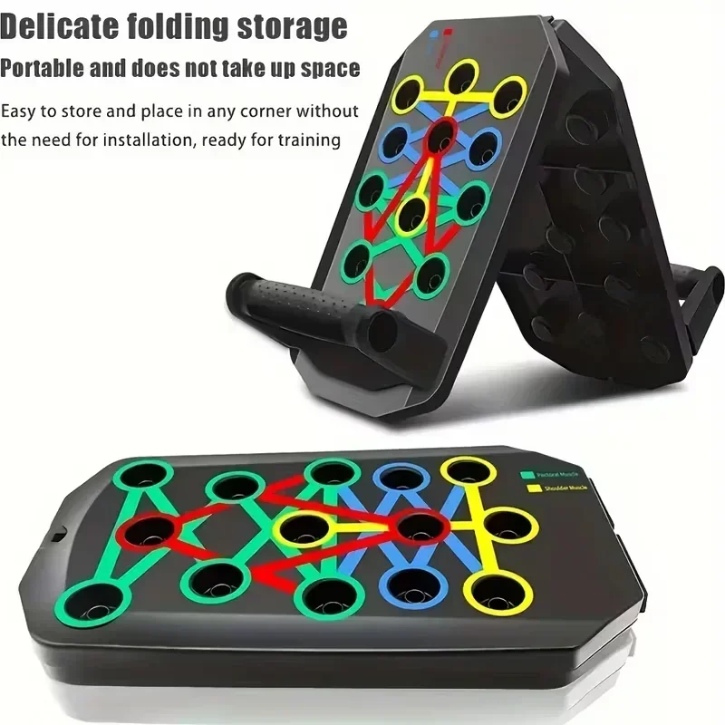 1 ชิ้น ชุดกระดานวิดพื้นพับได้อ - Push Up Board Foldable Multi Function บทวิจารณ์และราคา