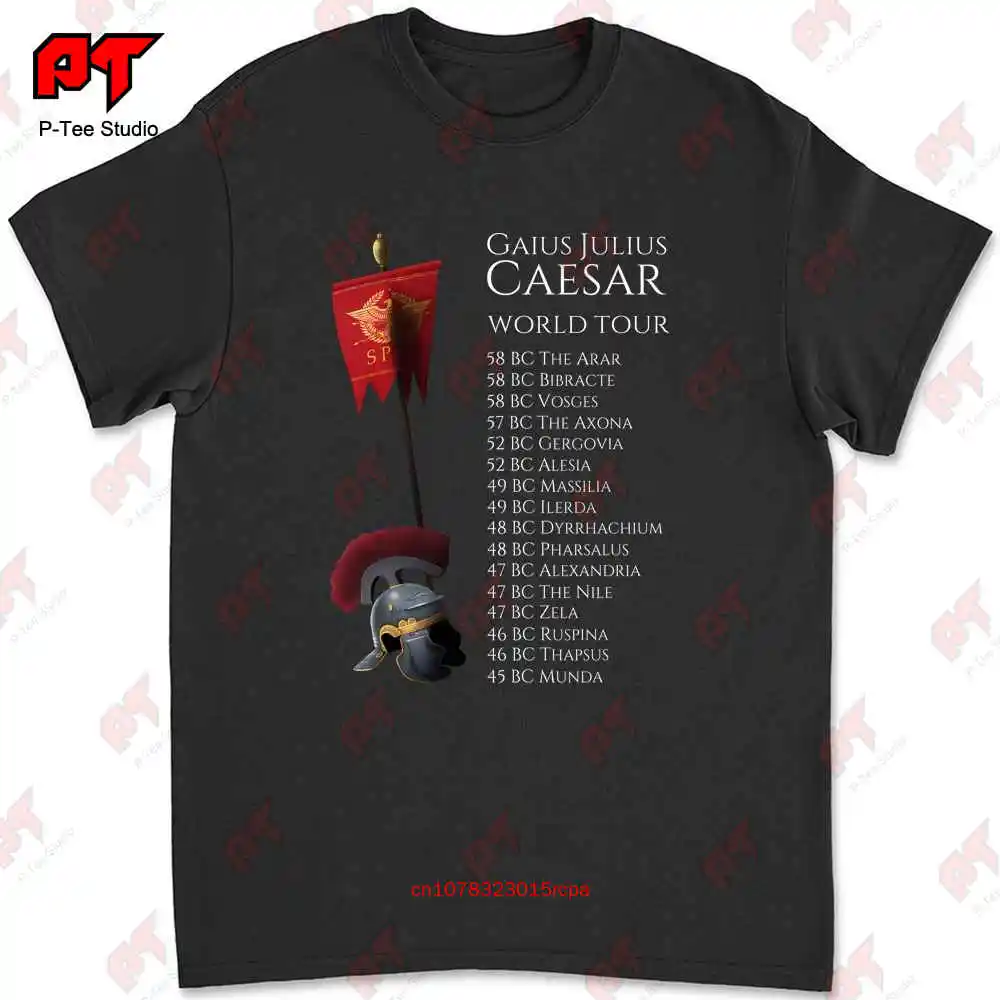 Gaius Julius Caesar World Tour T Shirt AZPS