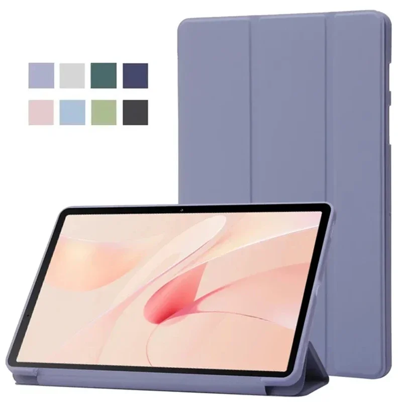 For Huawei Matepad Air 2024 Case 12 inch Trifold PU Leaher Soft TPU Back Stand Tablet Funda For Huawei MatePad Air 12 2024 Case