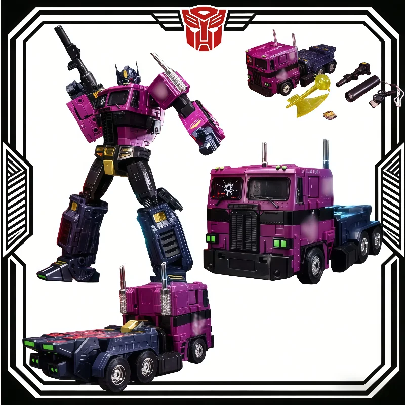 In Stock MP10 Shattered Glass Optimus Prime Action Figure MP-10 K Version Evil Commander Purple Gifts Toys Gifts Toys Model