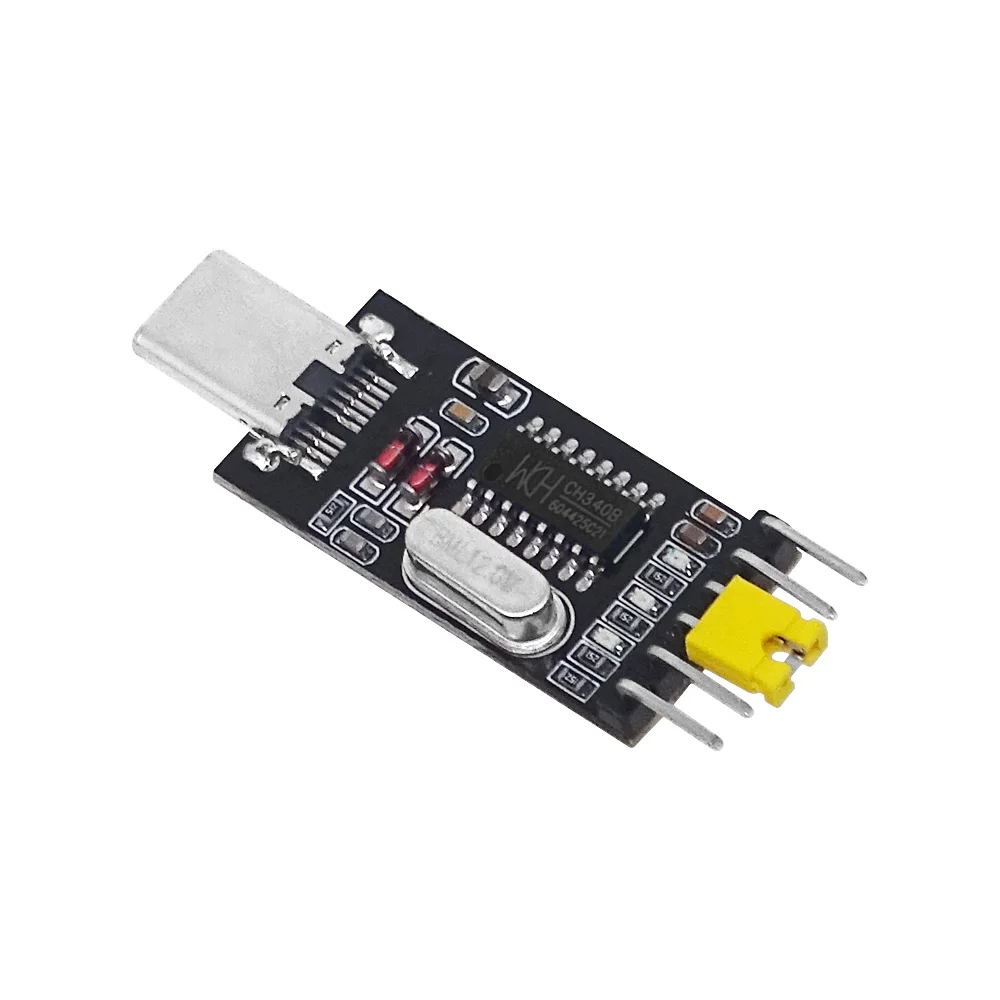 1pcs Type-C port to serial port USB to TTL OTG to serial port debugging and downloading CH340 module